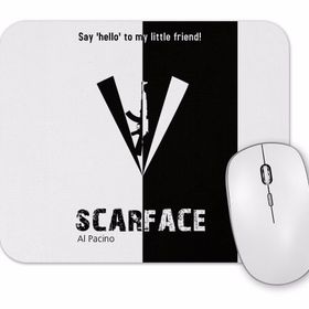 Baskı Dükkanı Scarface Say Hello To My Little Firend!mouse Pad