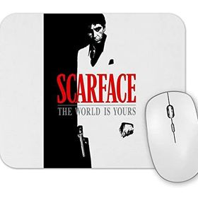 Baskı Dükkanı Scarface the World is Yours 2 Mouse Pad