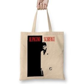 Baskı Dükkanı Scarface The World Is Yours Bez Çanta