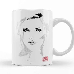 Baskı Dükkanı Scarlett Johansson Kupa
