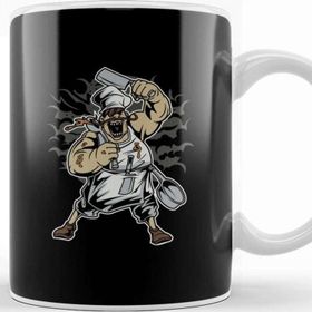 Baskı Dükkanı Scary Chef Kupa