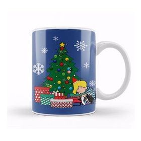 Baskı Dükkanı Schroeder Peanuts Around the Christmas Tree Kupa