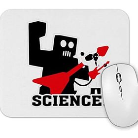 Baskı Dükkanı Science Robo Rock Mouse Pad