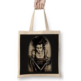 Baskı Dükkanı Scissor Hands Bez Çanta