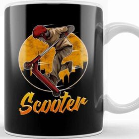 Baskı Dükkanı Scooter Obsessed Scootering Lover Kupa