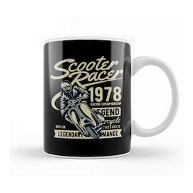 Baskı Dükkanı Scooter Racer 1978 Kupa