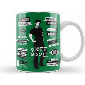 Baskı Dükkanı Scott Mccall Teen Wolf Kupa