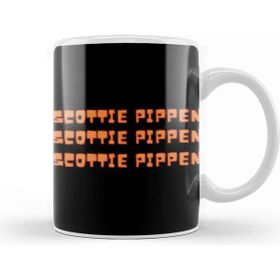 Baskı Dükkanı Scottie Pippen Basketball Gifts Vintage Retro Rainbow Quotes For Boys And Dad Kupa