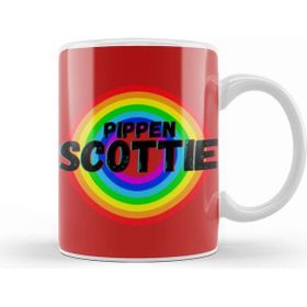 Baskı Dükkanı Scottie Pippen Basketball Gifts Vintage Retro Rainbow Quotesfor Boys And Dad Kupa