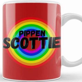 Baskı Dükkanı Scottie Pippen Basketball Gifts Vintage Retro Rainbow Quotesfor Boys And Dad Kupa