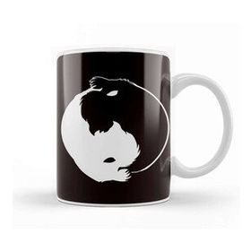 Baskı Dükkanı Scottish Terrier Yin Yang Dog Friendly Dogs Puppy Owner Kupa
