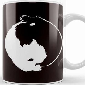 Baskı Dükkanı Scottish Terrier Yin Yang Dog Friendly Dogs Puppy Owner Kupa
