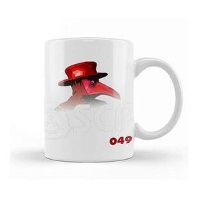 Baskı Dükkanı Scp 049 The Plague Doctor Red Kupa