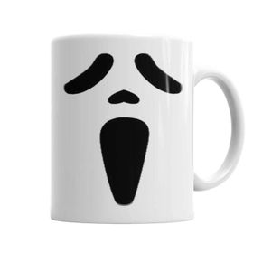 Baskı Dükkanı Scream Çığlık Horror Korku Film Movie Wes Craven Courteney Cox Sihirli Porselen Kupa