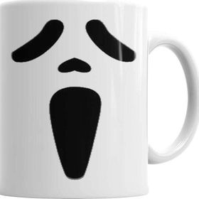 Baskı Dükkanı Scream Çığlık Horror Korku Film Movie Wes Craven Courteney Cox Sihirli Porselen Kupa