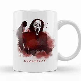 Baskı Dükkanı Scream Ghost Face Porselen Kupa
