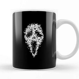 Baskı Dükkanı Scream Ghost Face Porselen Kupa