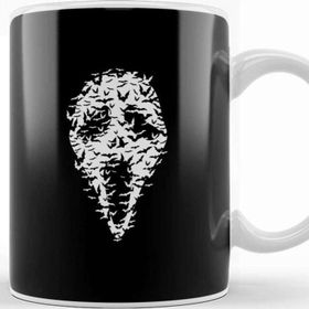 Baskı Dükkanı Scream Ghost Face Porselen Kupa