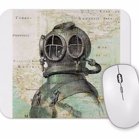 Baskı Dükkanı Scuba Diving Mouse Pad