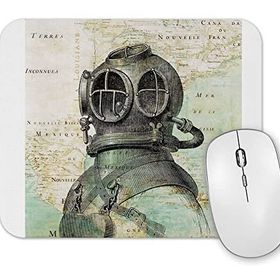 Baskı Dükkanı Scuba Diving Mouse Pad