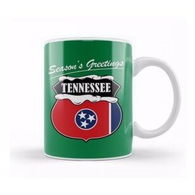 Baskı Dükkanı Seasons Greetings Tennessee Christmas Kupa