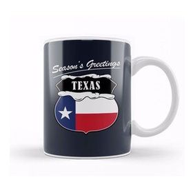 Baskı Dükkanı Seasons Greetings Texas Christmas Kupa