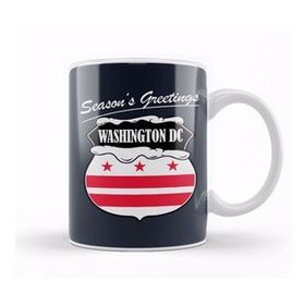Baskı Dükkanı Seasons Greetings Washington Dc Christmas Kupa