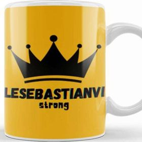 Baskı Dükkanı Sebastian Name Personalized Custom Vintage Retro Rainbow Style Design Gift Baby Gift For Him Kupa
