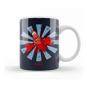 Baskı Dükkanı Sebastian Retro Japanese Little Mermaid Kupa