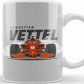 Baskı Dükkanı Sebastian Vettel 02 Kupa