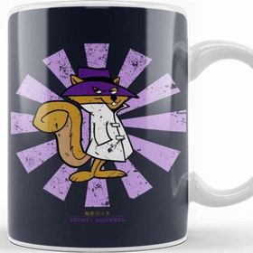 Baskı Dükkanı Secret Squirrel Retro Japanese Kupa