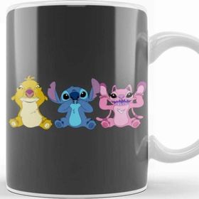 Baskı Dükkanı See No Evil Stitch Kupa