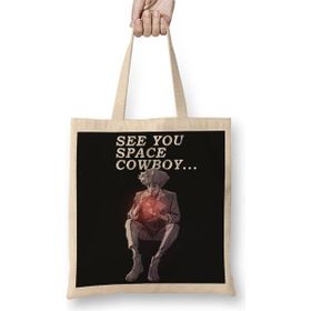 Baskı Dükkanı See You Space Cowboy Bebop Bez Çanta