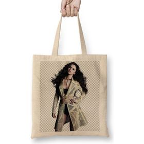 Baskı Dükkanı Selena Gomez 04 Bez Çanta