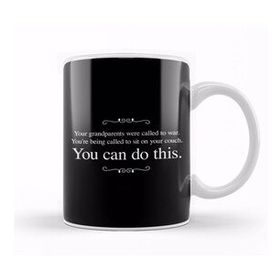 Baskı Dükkanı Self Isolation Motivational Kupa