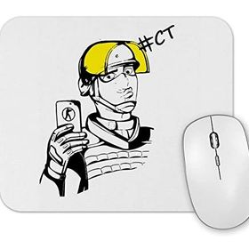 Baskı Dükkanı Selfie Kamera Fotograf Mouse Pad