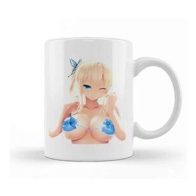 Baskı Dükkanı Sena Kashiwazaki Blue Bra Kupa