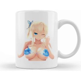 Baskı Dükkanı Sena Kashiwazaki Blue Bra Kupa