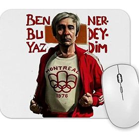 Baskı Dükkanı Sener Sen Hababam Sınıfı İllustrasyon Mouse Pad