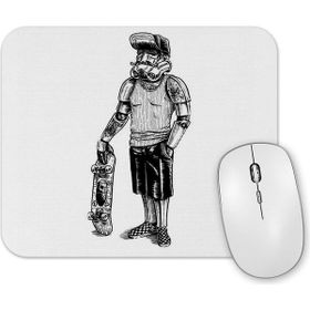 Baskı Dükkanı Senseblack Kaykay Mouse Pad
