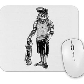 Baskı Dükkanı Senseblack Kaykay Mouse Pad