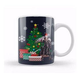 Baskı Dükkanı Sephiroth Around The Christmas Tree Final Fantasy Kupa