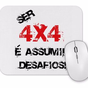 Baskı Dükkanı Ser 4x4 Assumir Desafios Mouse Pad
