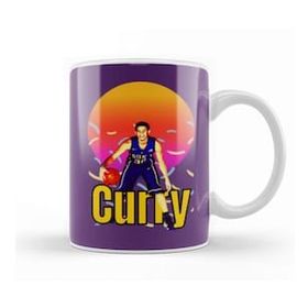 Baskı Dükkanı Seth Curry Vintage Art Legend Basketball Gift Kupa