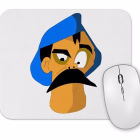 Baskı Dükkanı Seu Madruga Mouse Pad