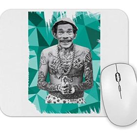 Baskı Dükkanı Seu Madruga Tatuado Mouse Pad