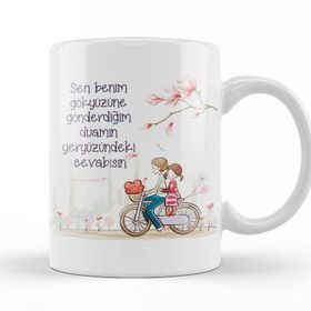 Baskı Dükkanı Sevgililer Günü Sevgiliye Hediye 02013 Kupa