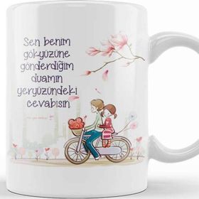 Baskı Dükkanı Sevgililer Günü Sevgiliye Hediye 02013 Kupa