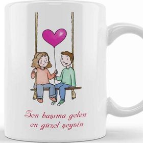 Baskı Dükkanı Sevgililer Günü Sevgiliye Hediye 05 Kupa