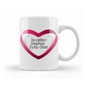 Baskı Dükkanı Sevgililer Günü Sevgiliye Hediye 072 Kupa